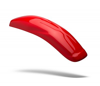 Image of Fender, Maico Rear Plastic Reproduction Fighting Red 1975-1976
