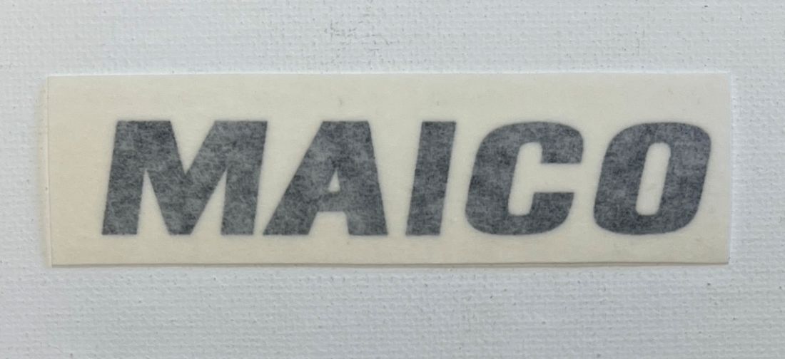 Decal, Maico Air Box (Pair)