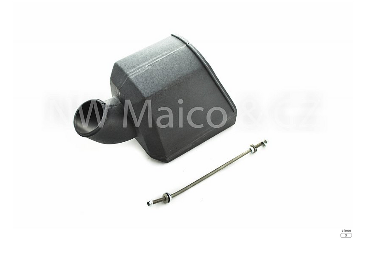 Image of Airbox Assembly, CZ Plastic Black