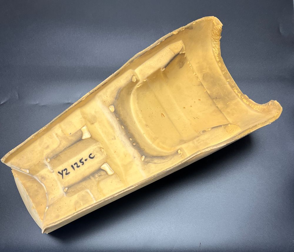 Seat Foam, 1976 Yamaha YZ125C (New with handling wear)